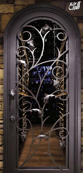 ابواب حديد داخلية مودرن للمنازل