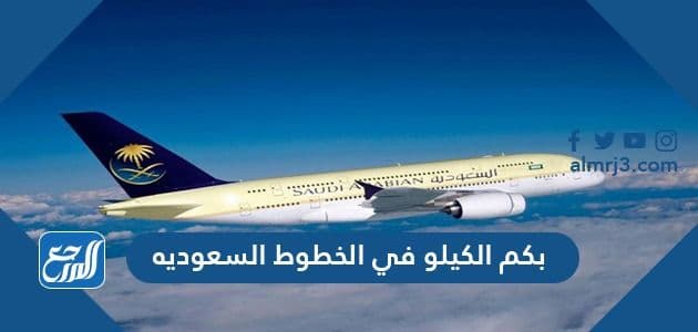 بكم الكيلو في الخطوط السعودية وطريقة شراء وزن اضافي الخطوط السعودية