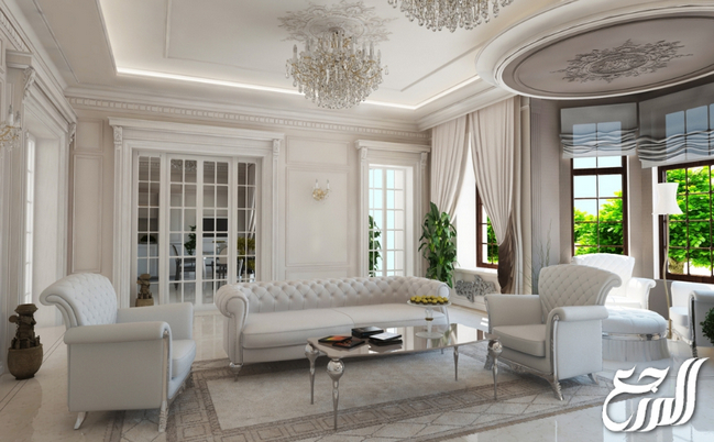 تصاميم فلل سعودية من الداخل