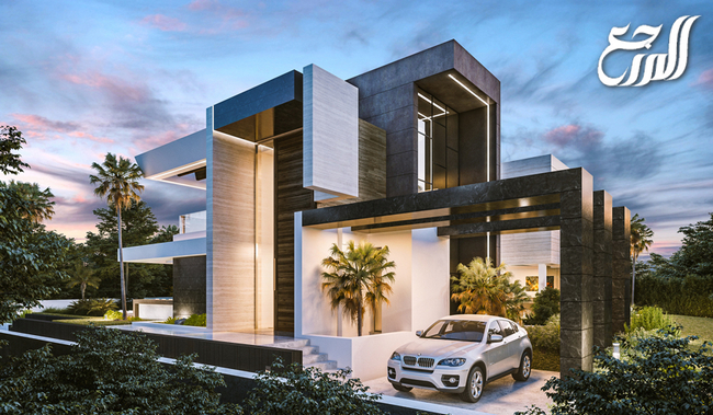 تصاميم فلل مودرن 2021