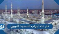 كم عدد أبواب المسجد النبوي