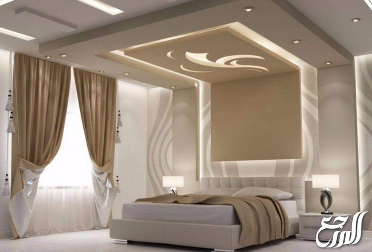 اسقف جبس بورد حديثة غرف نوم