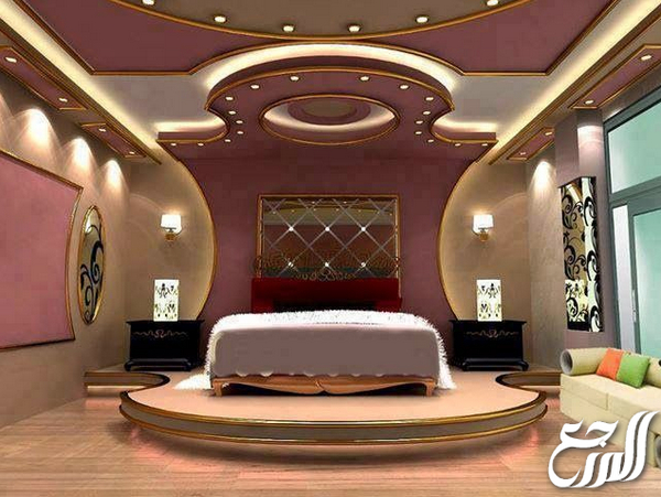 اسقف جبس بورد حديثة غرف نوم