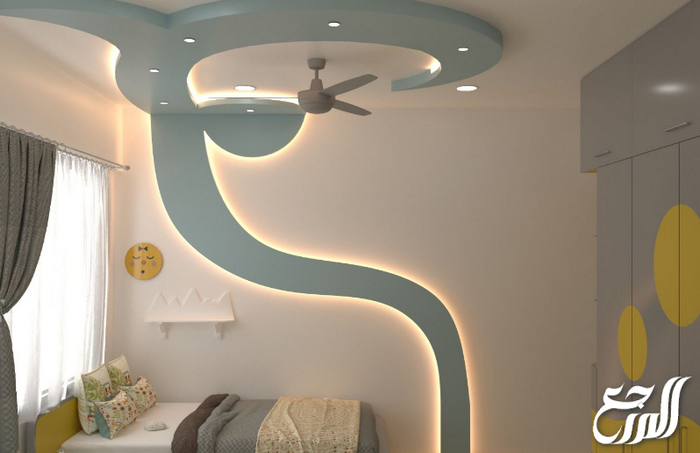 اسقف جبس بورد حديثة غرف نوم