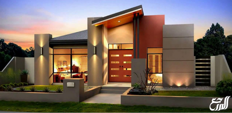 تصاميم فلل 400 متر دور واحد مودرن