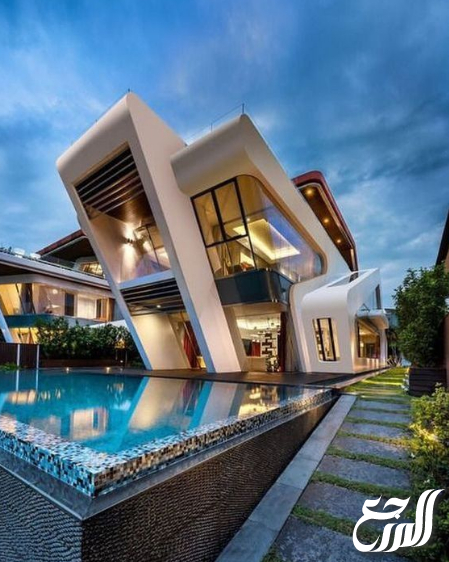 تصاميم فلل دورين صغيره