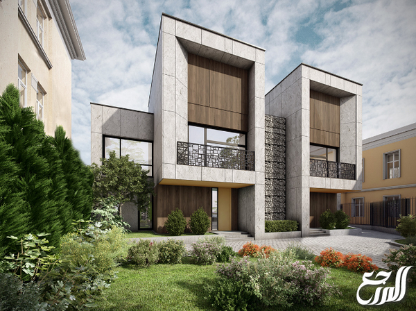 تصاميم فلل صغيرة مساحة 300