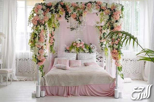تصميم ديكورات غرف نوم عرسان جميلة