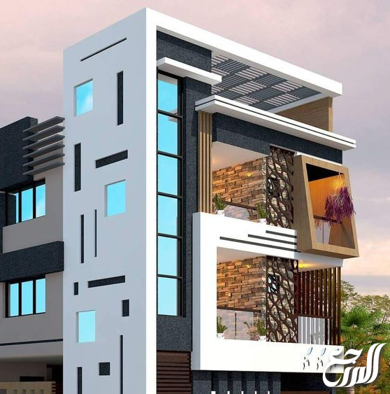 تصميم واجهات فلل مودرن حديثة 2021