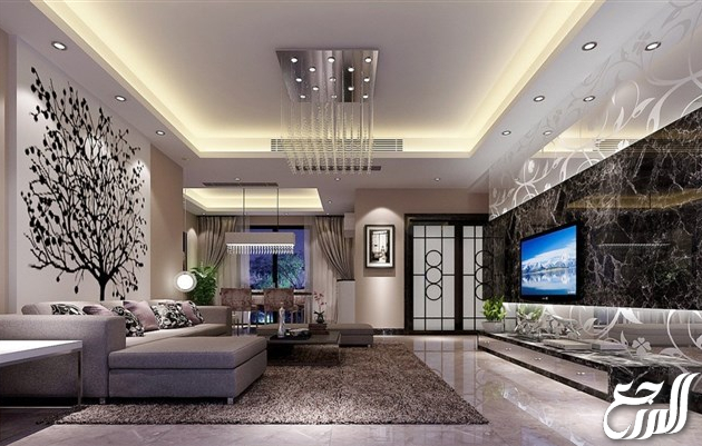 جبس اسقف صالات مفتوحة