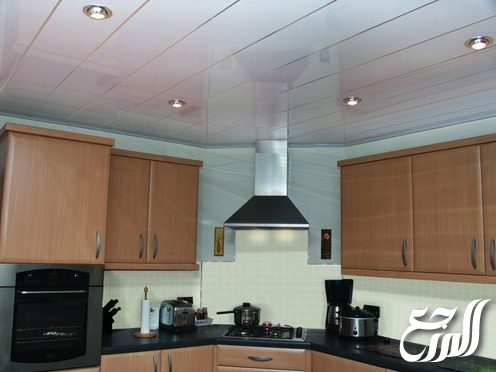 ديكورات اسقف مطابخ المنيوم