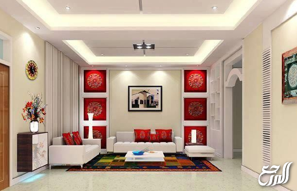 ديكورات جبس اسقف راقيه 2021 مجالس