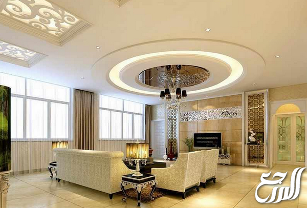 ديكورات جبس اسقف راقيه 2021 مجالس