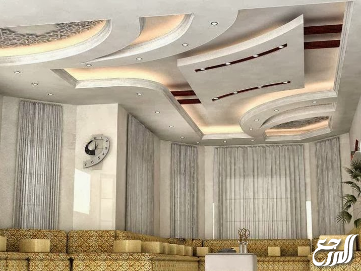 صور جبس بورد اسقف معلقة مجالس مودرن