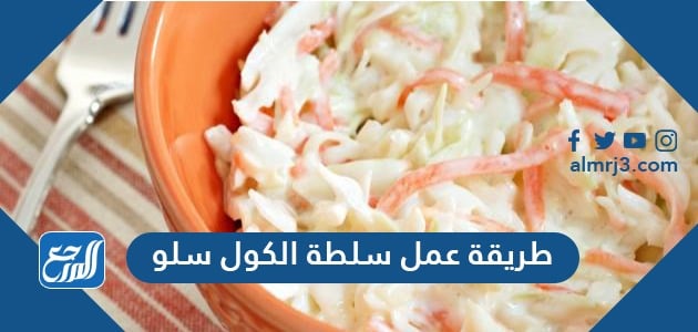طريقة عمل سلطة الكول سلو
