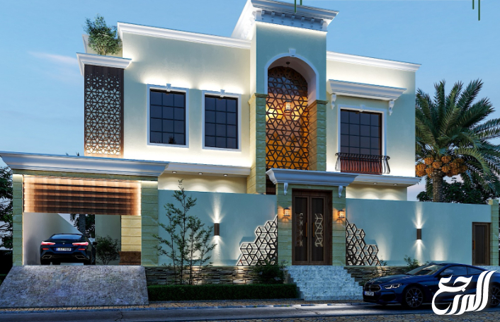 واجهات فلل نيو كلاسيك 2021