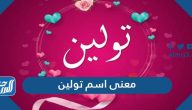 معنى اسم تولين في علم النفس واللغة العربية والتركية والفنلندية