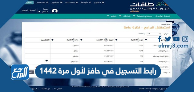 حافز 1442 تسجيل جديد طريقة التسجيل