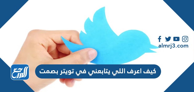 كيف اعرف اللي يتابعني في تويتر بصمت