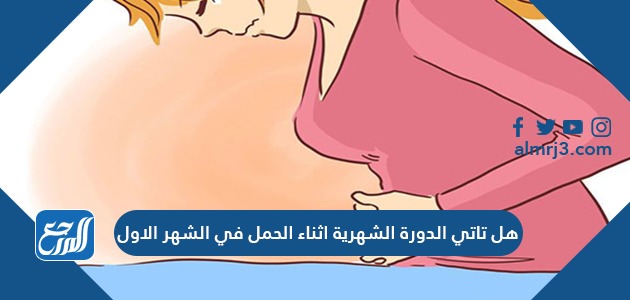 هل تأتي الدورة الشهرية في أثناء الحمل في الشهر الأول؟