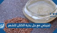 تجربتي مع جل بذرة الكتان للشعر وأهم الوصفات لشعر ناعم