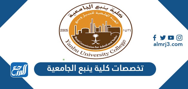 تخصصات كلية ينبع الجامعية
