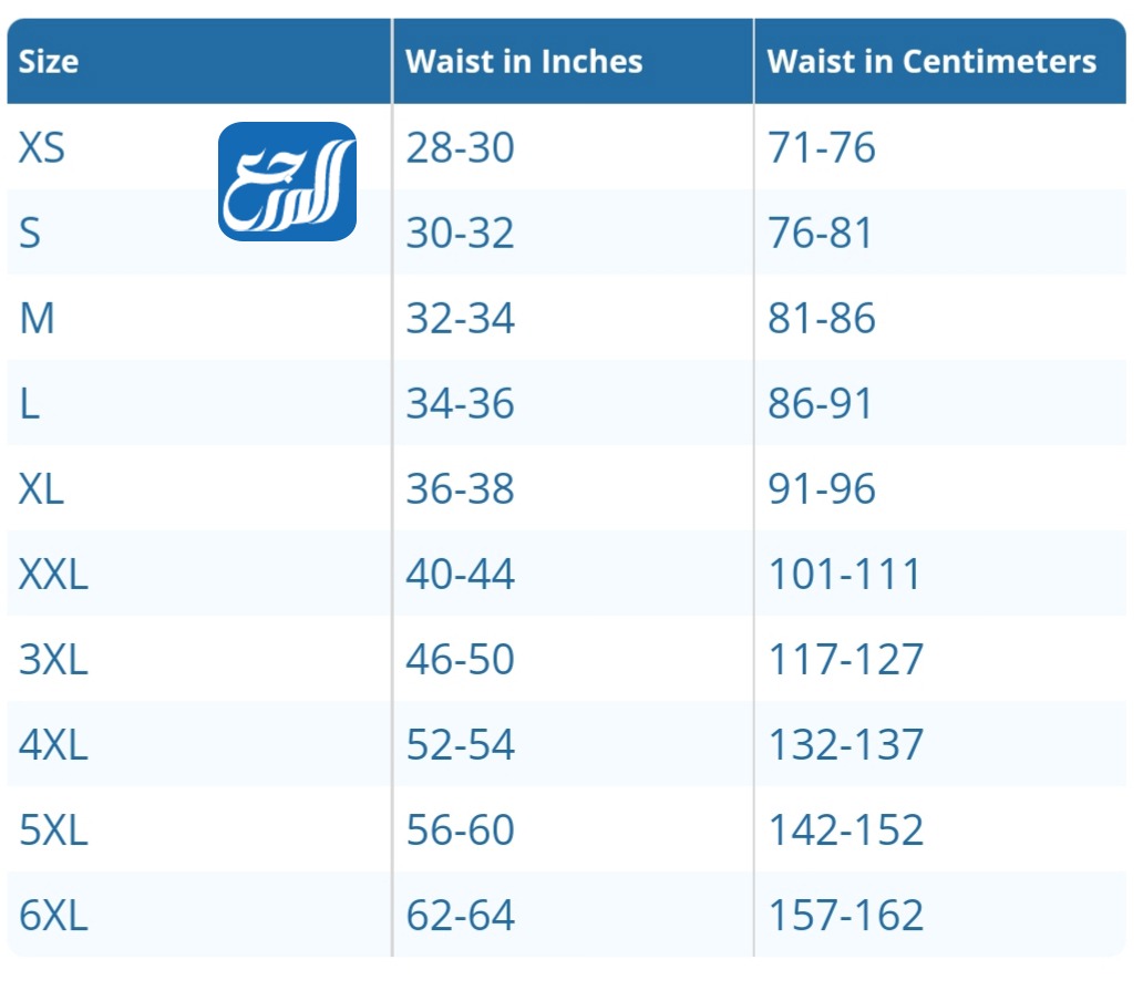 جدول مقاسات الملابس الرجالية موقع المرجع 6298