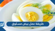 طريقة عمل بيض مسلوق بـ 6 وصفات مختلفة شهية ولذيذة