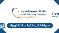 طريقة نقل ملكية عداد الكهرباء عبر موقع الشركة السعودية للكهرباء