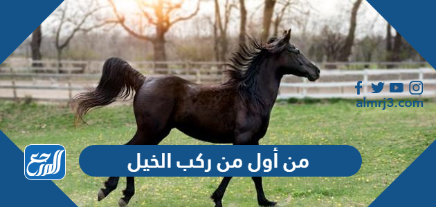 من أول من ركب الخيل