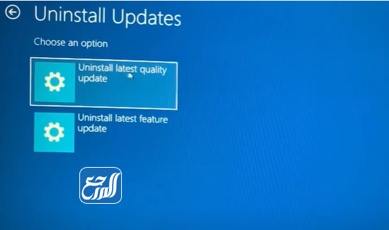 حل مشكلة الشاشة الزرقاء الناتج عن طريق Startup Repair