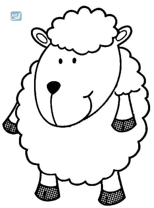 كبش العيد للتلوين