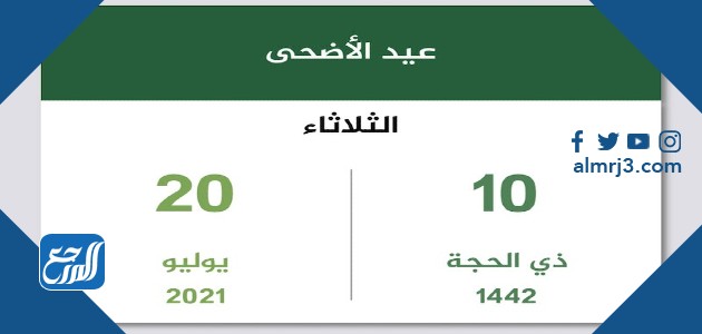 إجازة عيد الأضحى 2021 الكويت والتي تهم العاملين بجميع المجالات العامة أو الخاصة، حيث تكثر عمليات البحث حول موعد وعدد أيام إجازة عيد الأضحى المبارك في دولة الكويت 2021/ 1442 هـ، وحول إجازة عيد الأضحى 2021 الكويت 