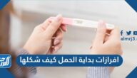 افرازات بداية الحمل كيف شكلها وما دلالاتها والحالات التي تستدعي زيارة الطبيب