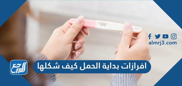 افرازات بداية الحمل كيف شكلها