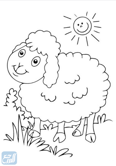 بطاقات تهنئة بمناسبة عيد الاضحى المبارك للتلوين