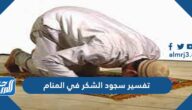 تفسير سجود الشكر في المنام للعزباء والمتزوجة والمطلقة