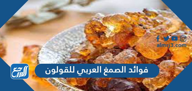 فوائد الصمغ العربي للقولون والجهاز الهضمي