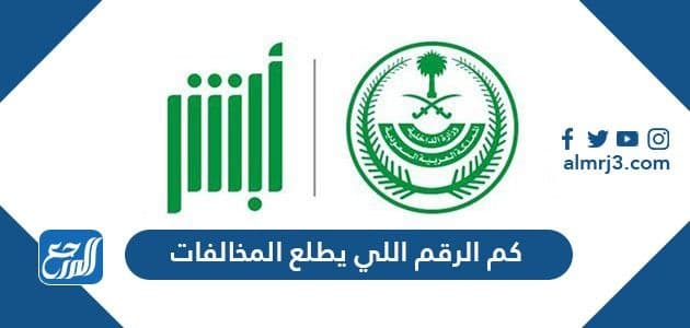 كم الرقم اللي يطلع المخالفات