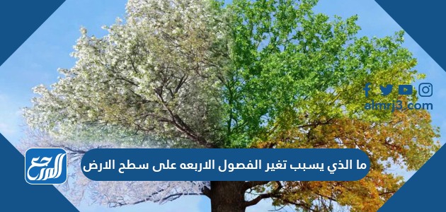 ما الذي يسبب تغير الفصول الاربعه على سطح الارض