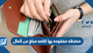 اذا وجدت محفظه مفقوده بها اقامه مبلغ من المال ماذا ستفعل؟