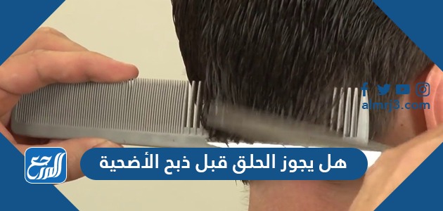 هل يجوز الحلق قبل ذبح الأضحية