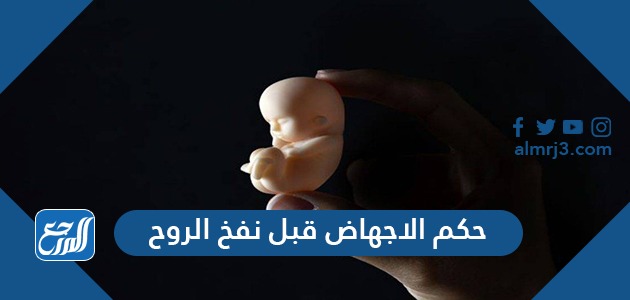 حكم الإجهاض قبل نفخ الروح