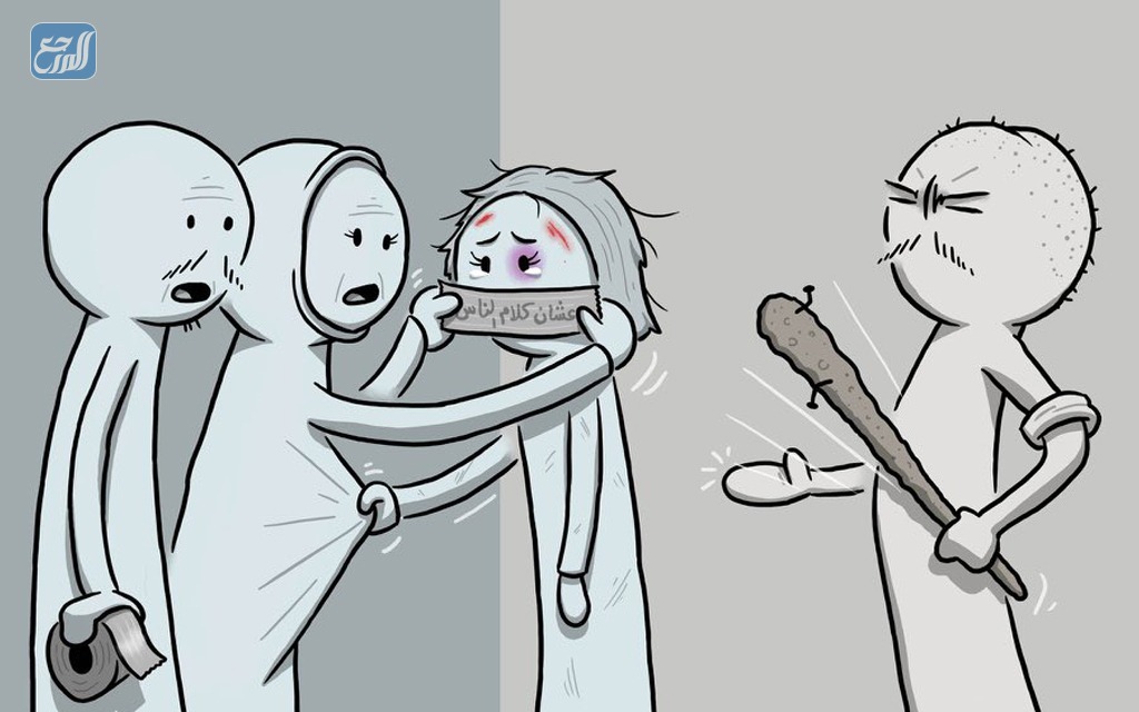 رسم كرتوني لدعم قضية بسمة