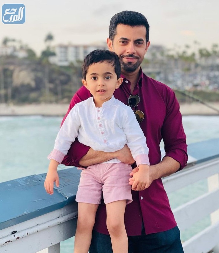 صور خالد الشراري وابنه تيم
