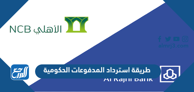 طريقة استرداد المدفوعات الحكومية