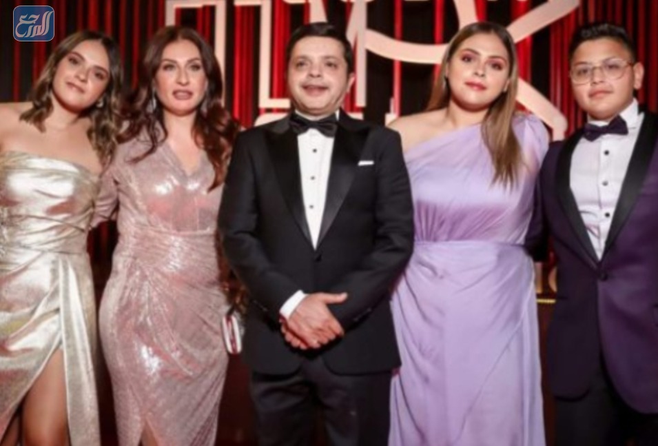 صورة عائلة محمد هنيدي