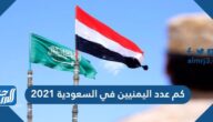 كم عدد اليمنيين في السعودية 2021