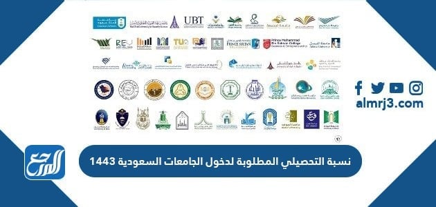 نسبة التحصيلي المطلوبة لدخول الجامعات السعودية