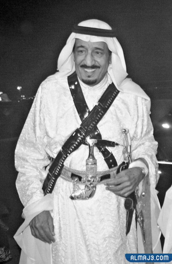 خلفيات الملك سلمان أبيض وأسود